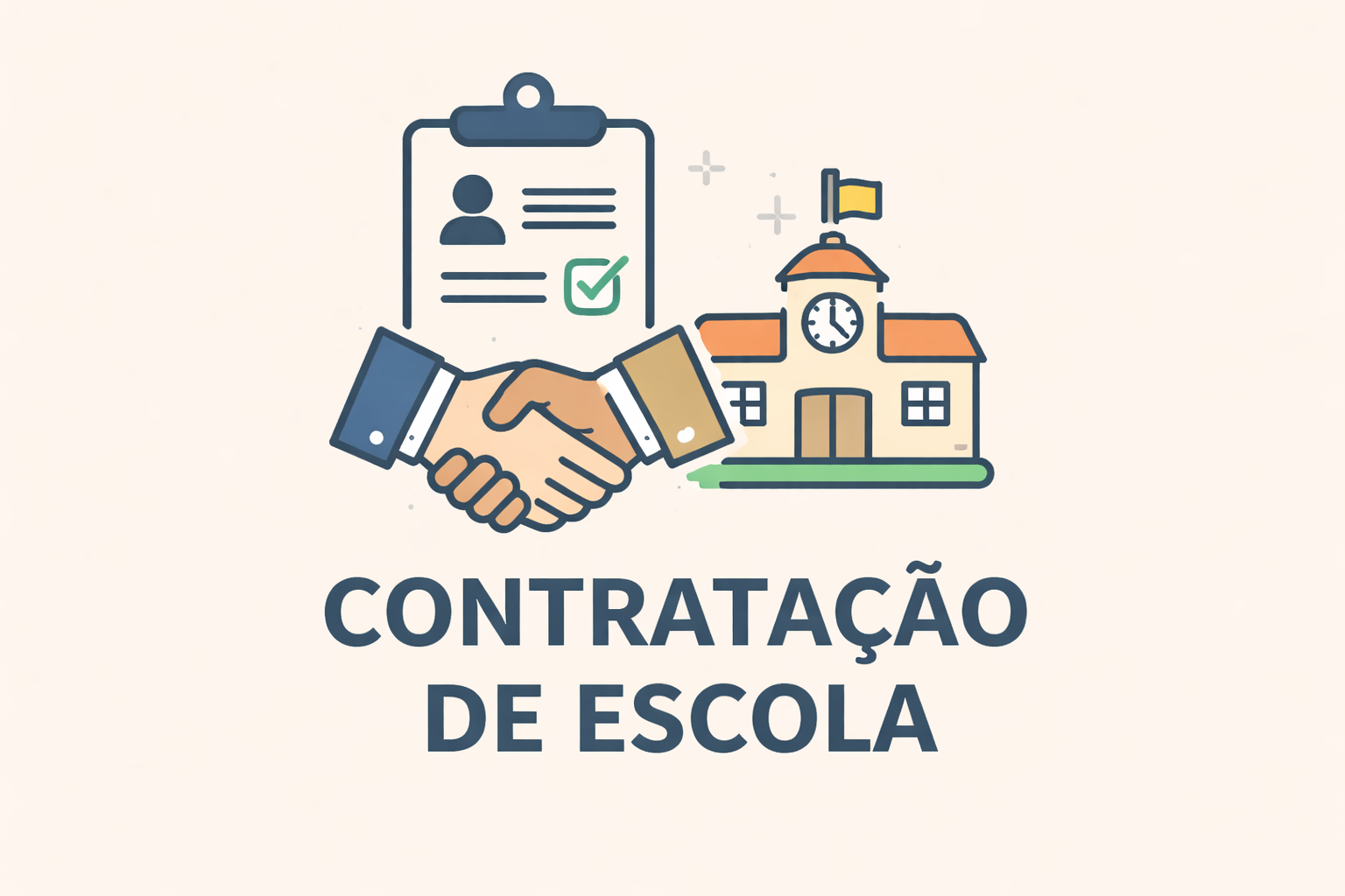 Contratação de Escola
